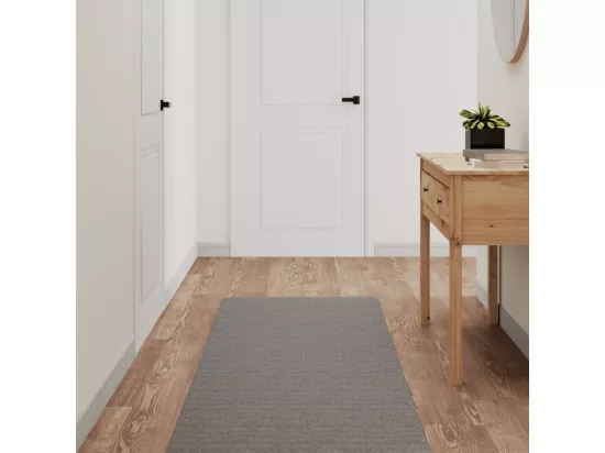 Prolenta Premium - Tapis de couloir gris 60x180 cm