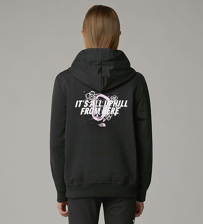 The North Face Kapuzenpullover - Graphic Relaxed - Schwarz m. Pi