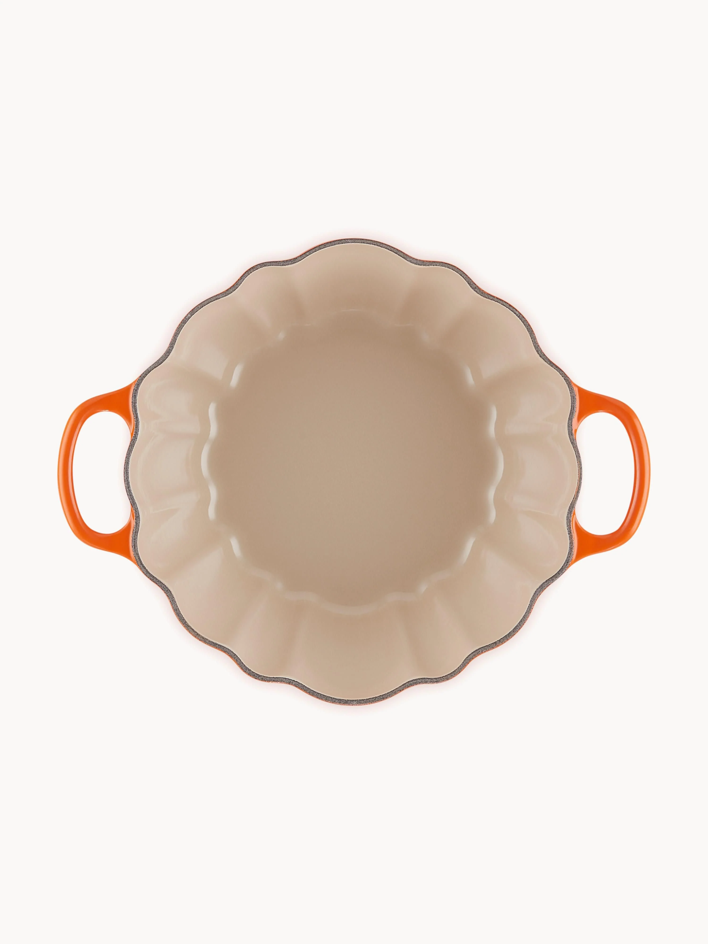 Ronde braadpan Signature Pumpkin van gietijzer
