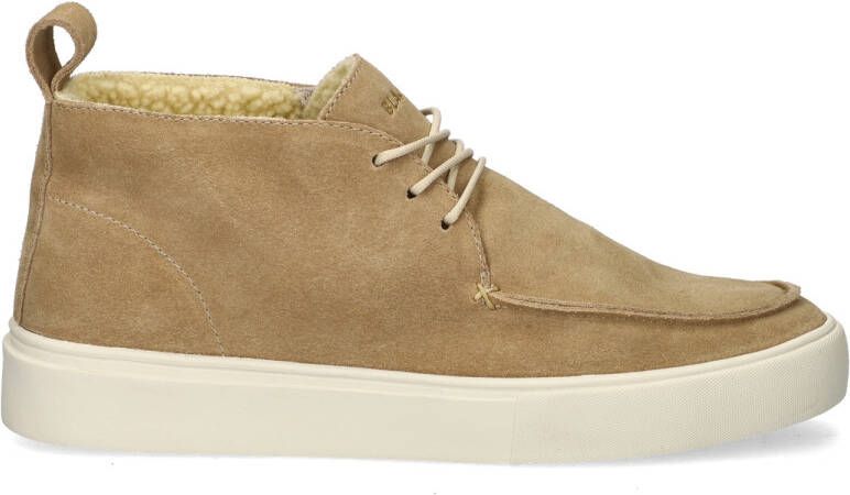 BLACKSTONE Veterboots Heren Ruby Jerrik Maat: 45 Materiaal: Leer Kleur: Beige