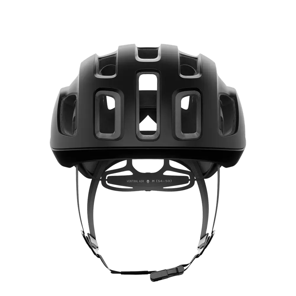 POC Ventral Air MIPS Race Fietshelm Mat Zwart/Zwart
