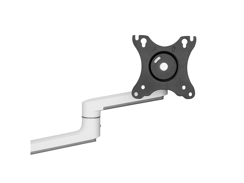 NEOMOUNTS Tischhalterung DS60-425WH1 bis 8 kg – Weiss Full-Motion-Tischhalterung für 17-27