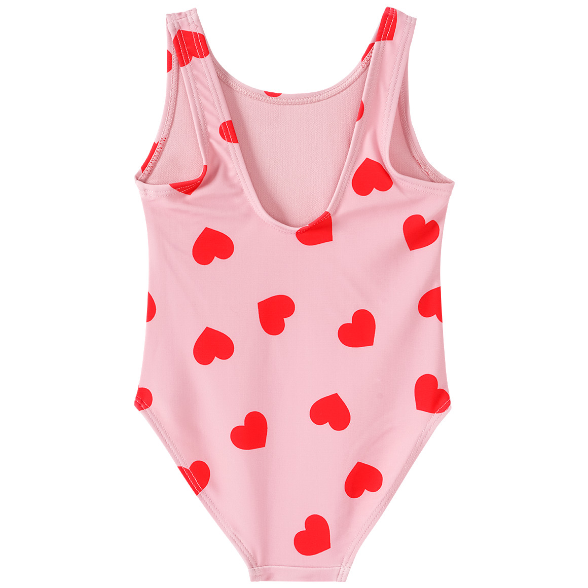 Famy Baby Badeanzug mit Herz-Allover rosa