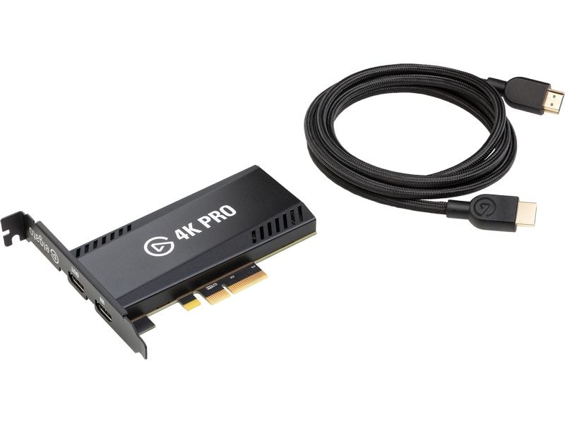 Elgato Videospiel-Rekorder Game Capture 4K Pro Verwandeln Sie Ihren PC in die ultimative Streaming-Maschine