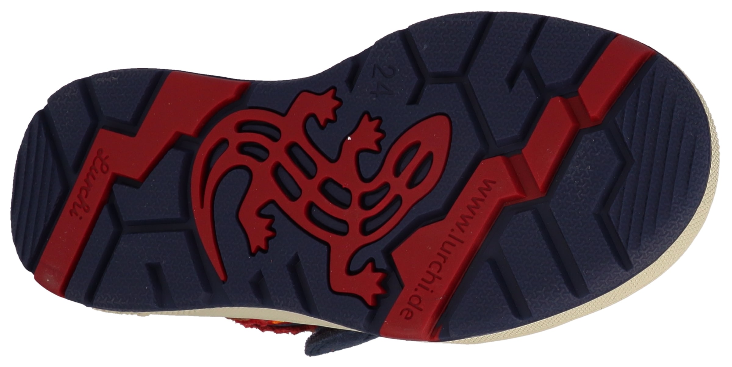Lurchi Sneaker »Dino TEX«  Klettboots mit TEX-Ausstattung, Grössenschablone zum Download