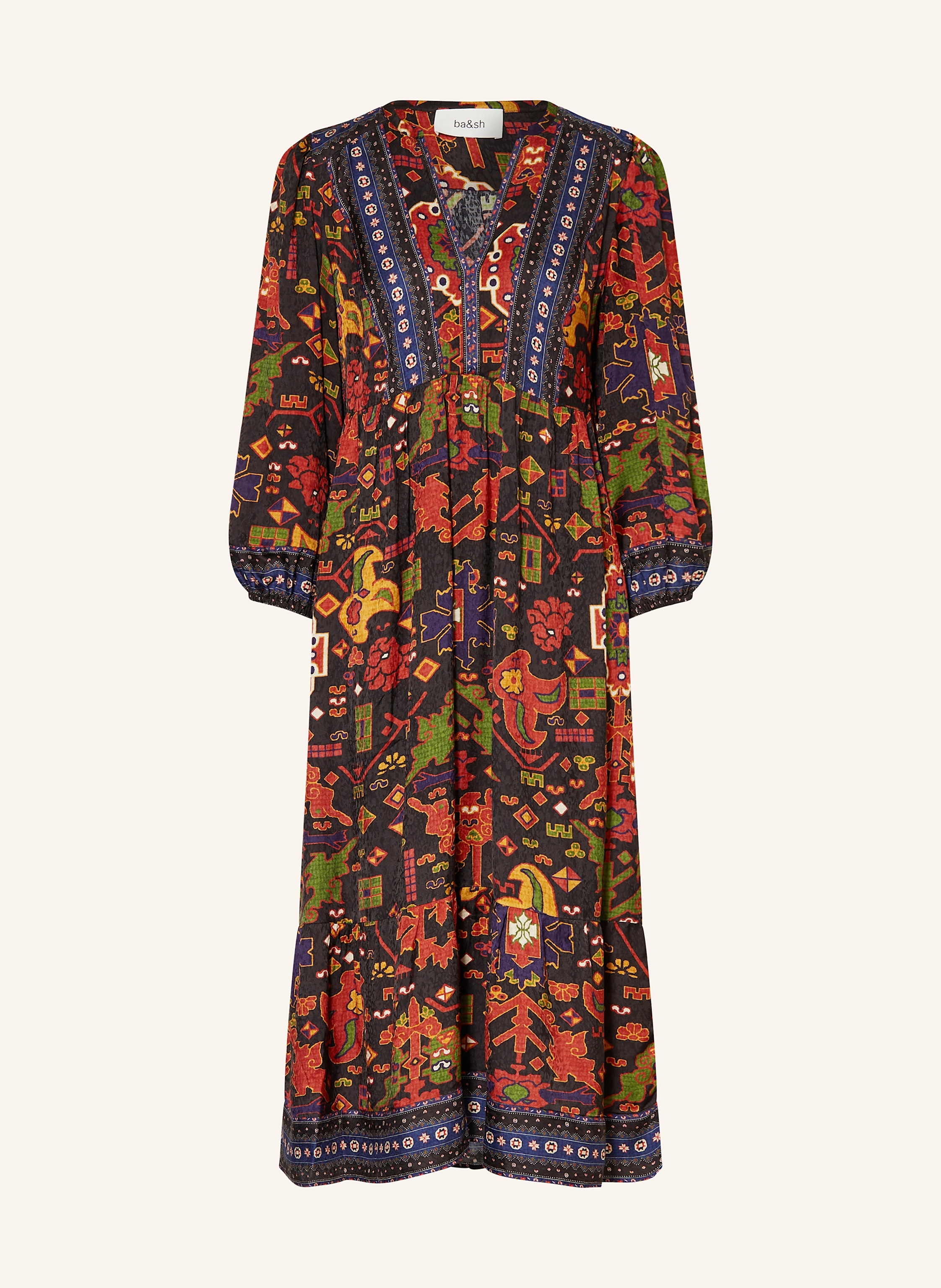 ba&sh Kleid VALLEY mit 3/4-Arm