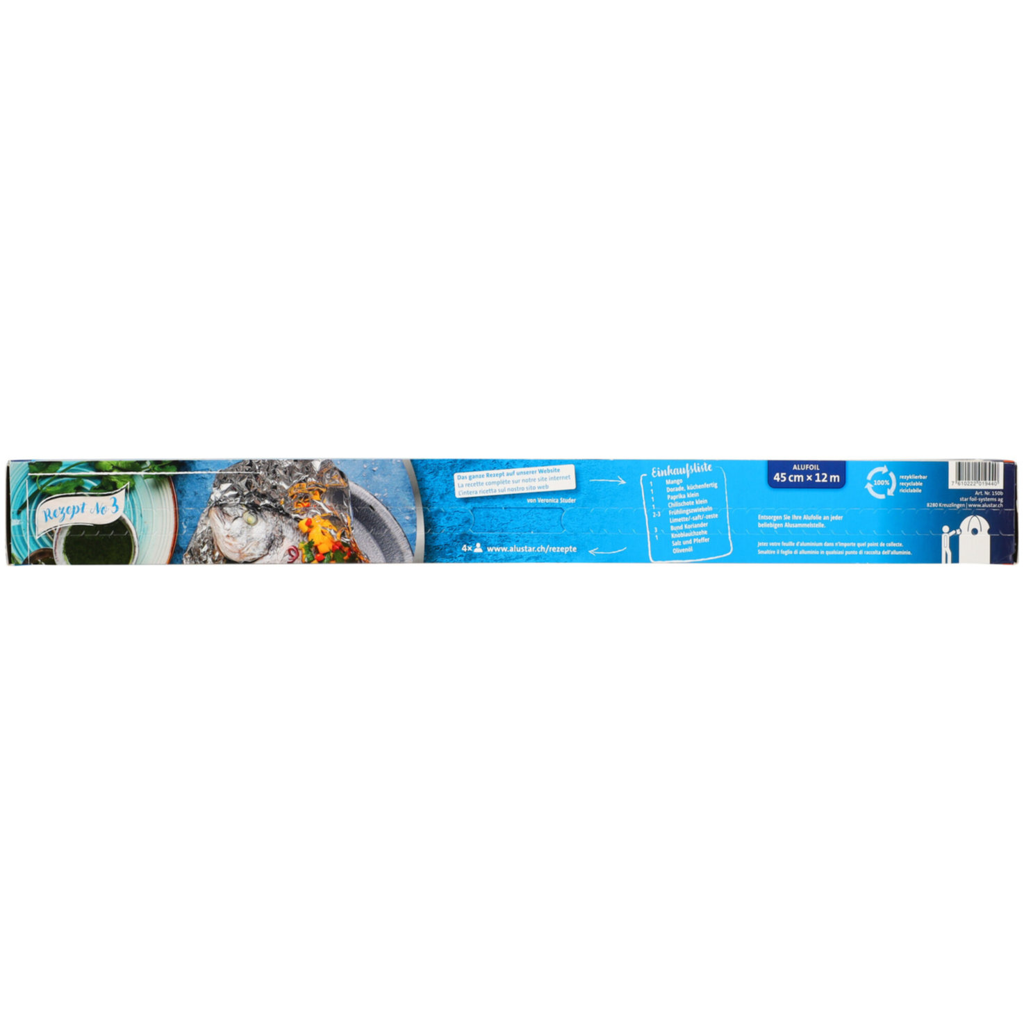 Alustar Alufolie Jumbo 45cmx12m