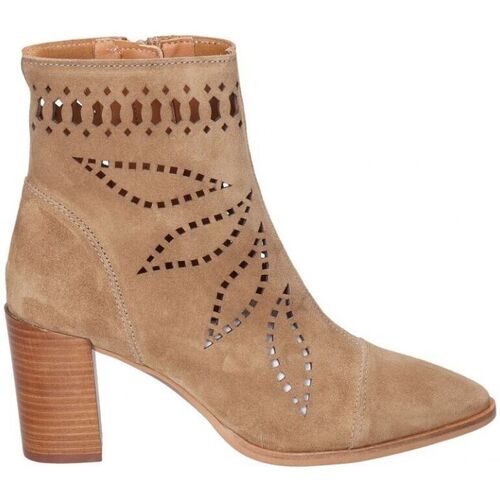 Alpe - BOTINES5031 MODA JOVEN CUERO Marrón