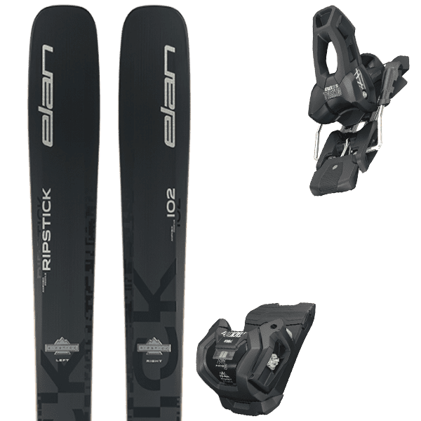 Pack ski ELAN RIPSTICK 102 BLACK EDITION + Fix