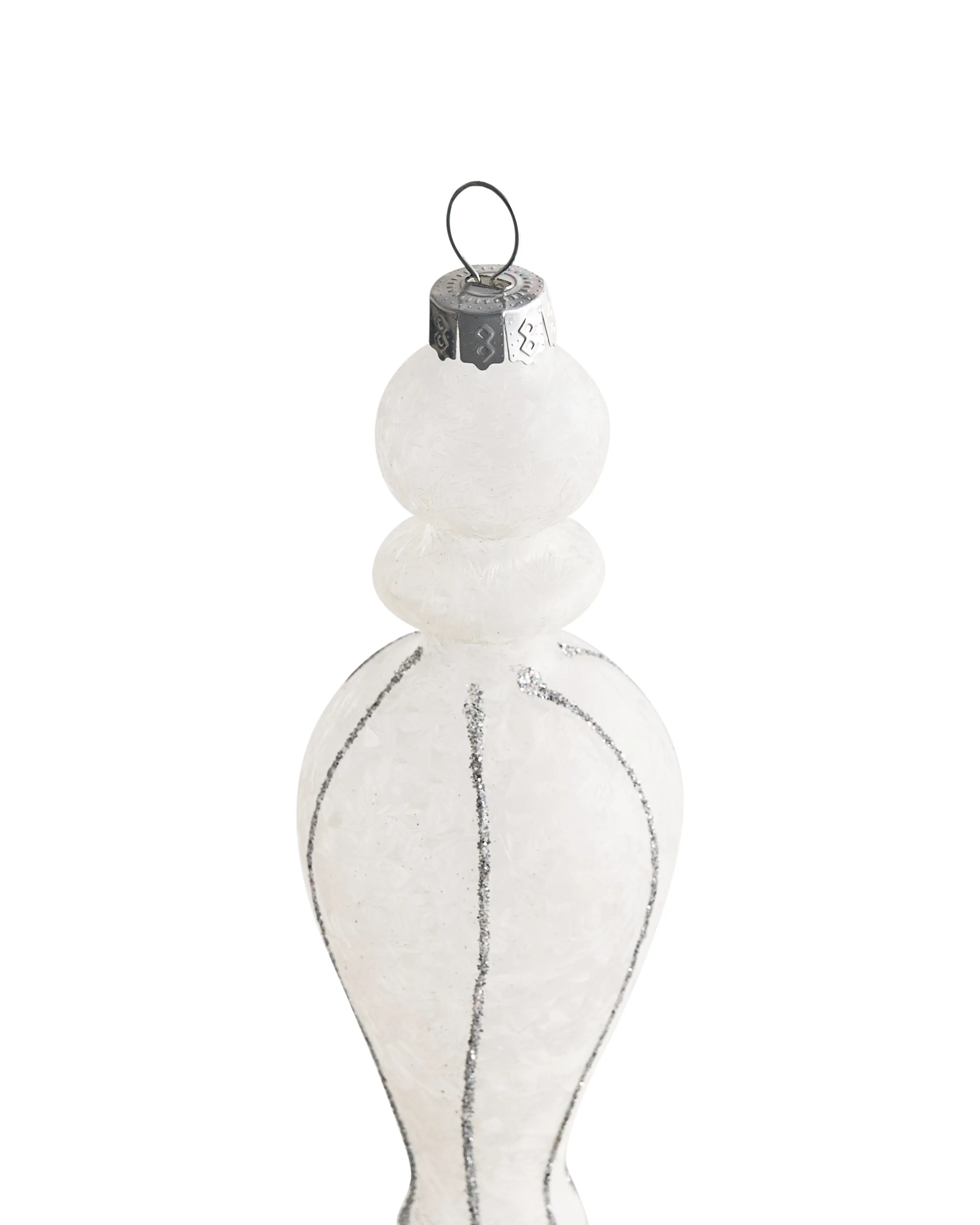 Set van 35 kerstballen SNOWFALL Glas Blauw