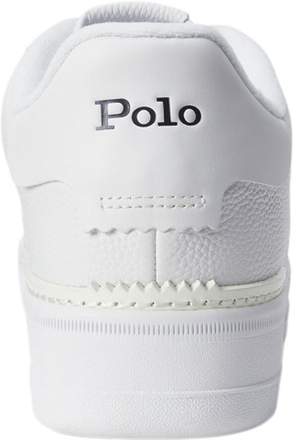 Polo Ralph Lauren Masters Court Leather Sneaker White/white/black pp