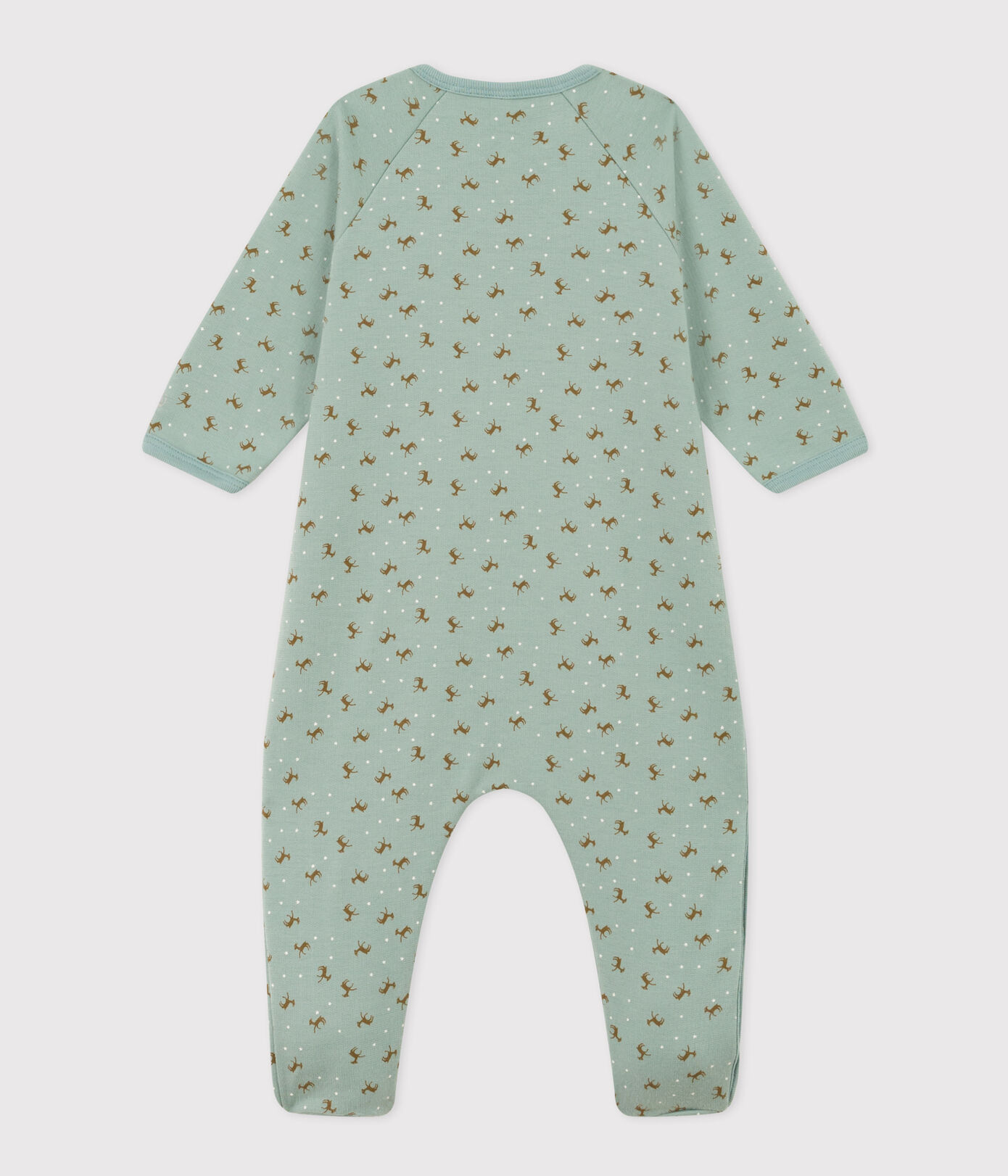 Pyjama bébé imprimé en molleton