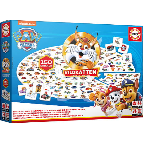 Vildkatten børnespil med Paw Patrol