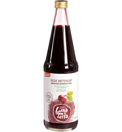 Luna E Terra Rode Bietensap Melkzuur Demeter Bio (700 ml)