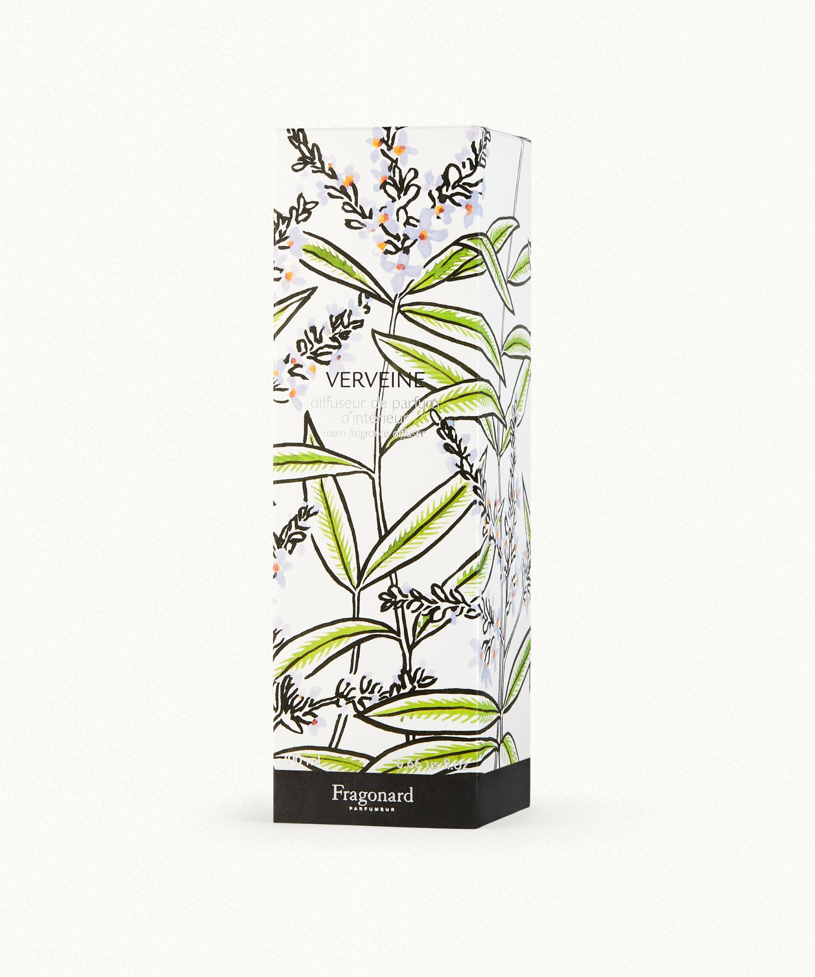 Verveine  Diffuseur + 10 bâtonnets - flacon 200 ml