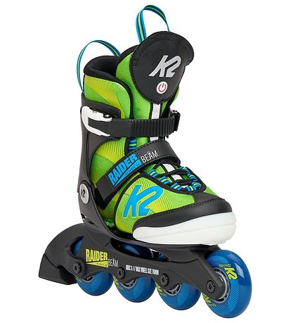 K2 Rulleskøjter - Raider Beam -  Grøn/Sort