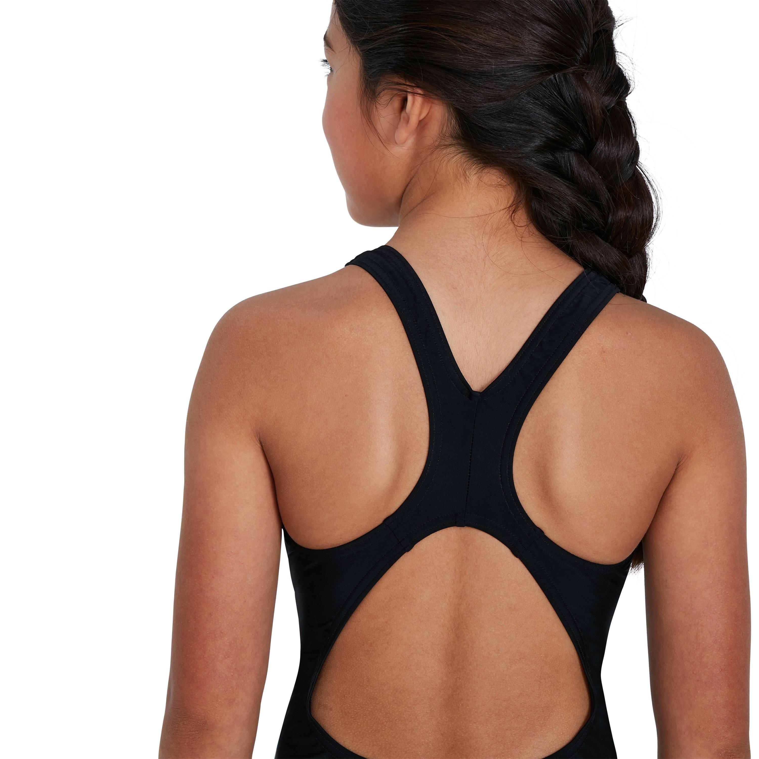 Speedo Allover Splashback Swimsuit Junior Girls