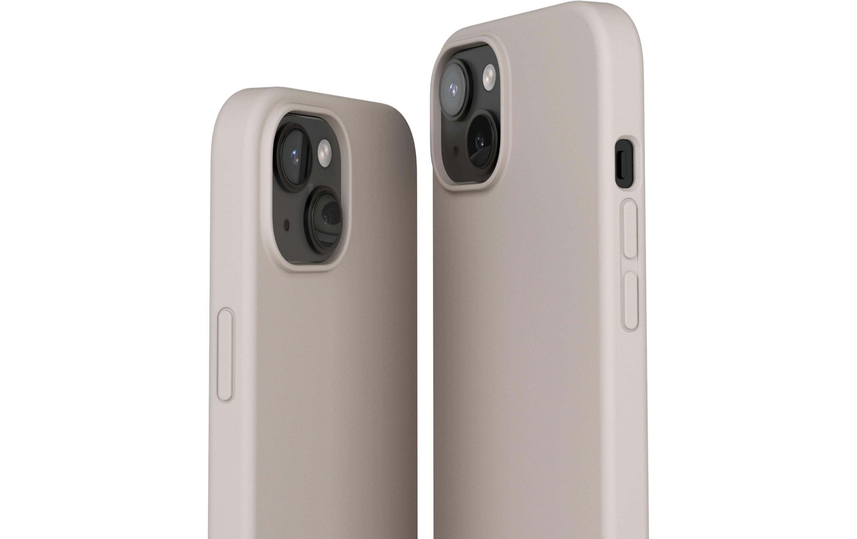 Back Cover Eco Silicone iPhone 15 CreamSilicone Backcover für das Apple iPhone 15