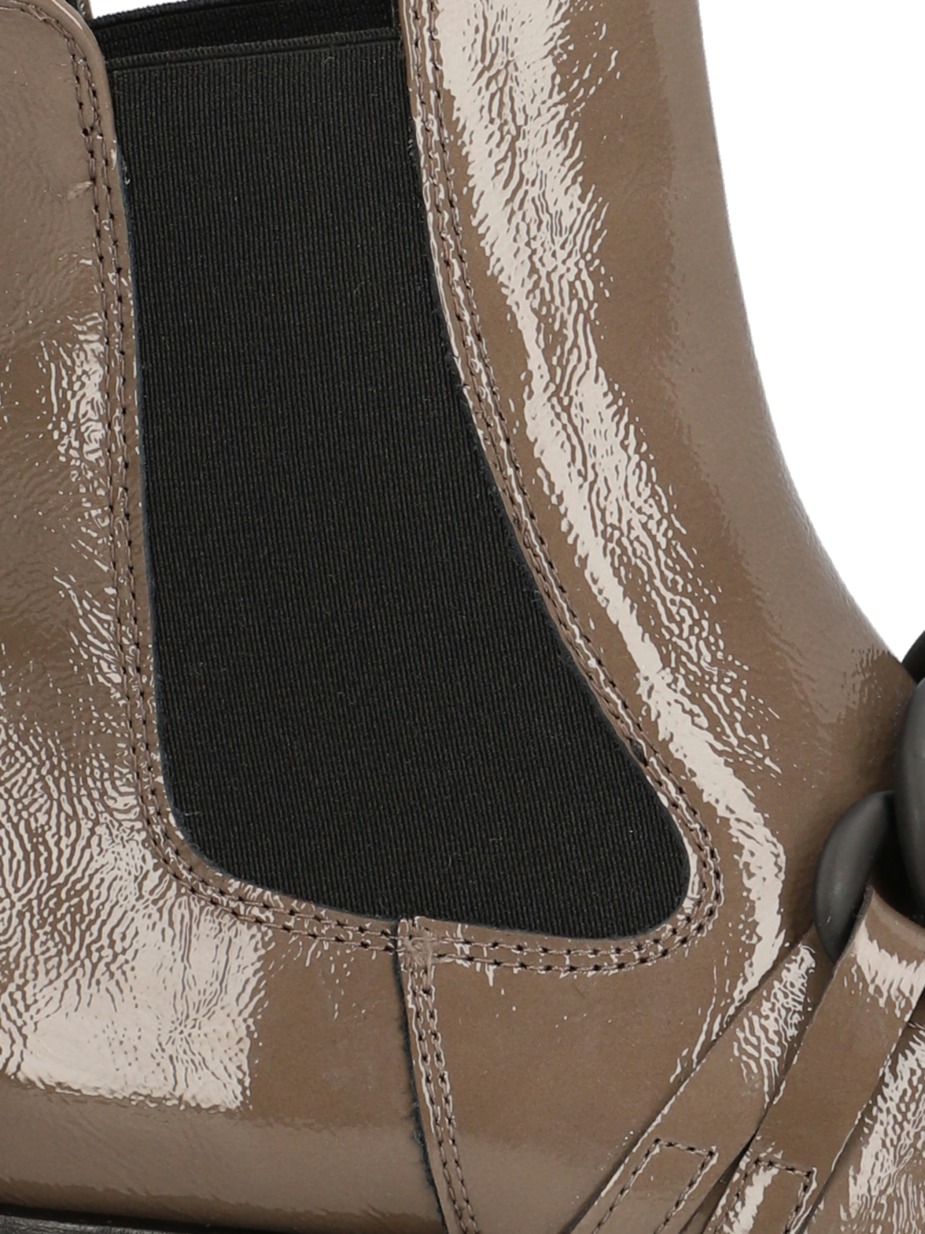 Lackleder Chelsea Boot