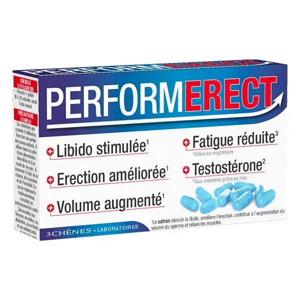 3C Pharma Performance & Libido PerformErect 4 cápsulas