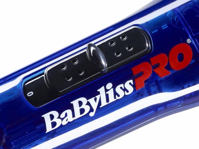 Babyliss PRO Warme Lucht Borstel Blue Lightning Zwart 700W