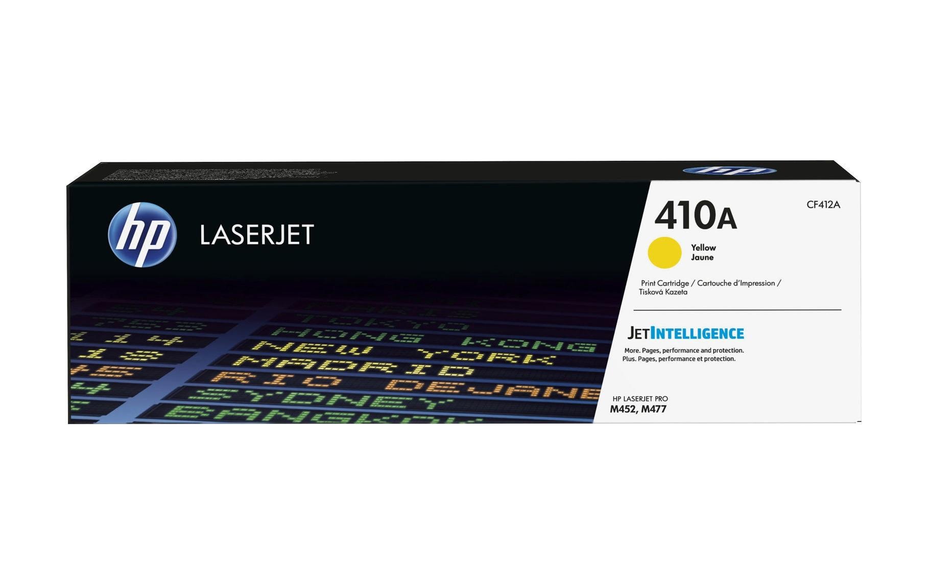 Toner Nr. 410A (CF412A) Yellow<br>Tonerkartusche
