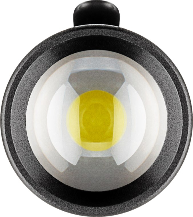 Zoom 120LM Aluminium LED Taschenlampe IPX4 (Batteriebetrieben) - Schwarz