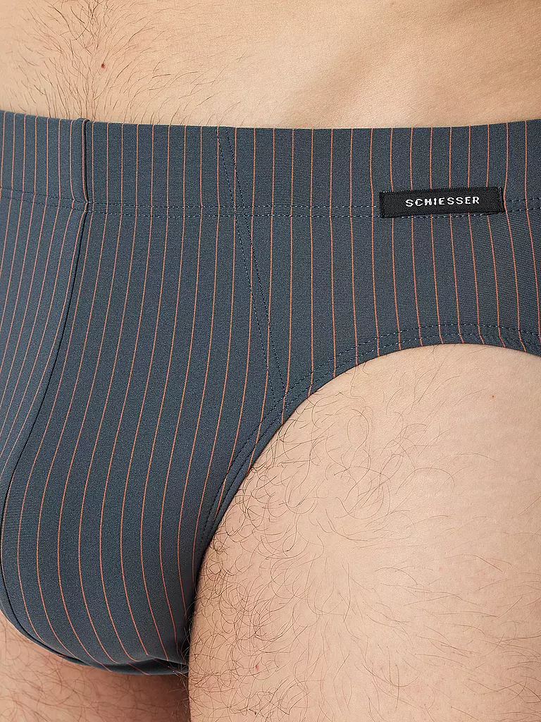 SCHIESSER Slip SUPERMINI jeansblau blau
