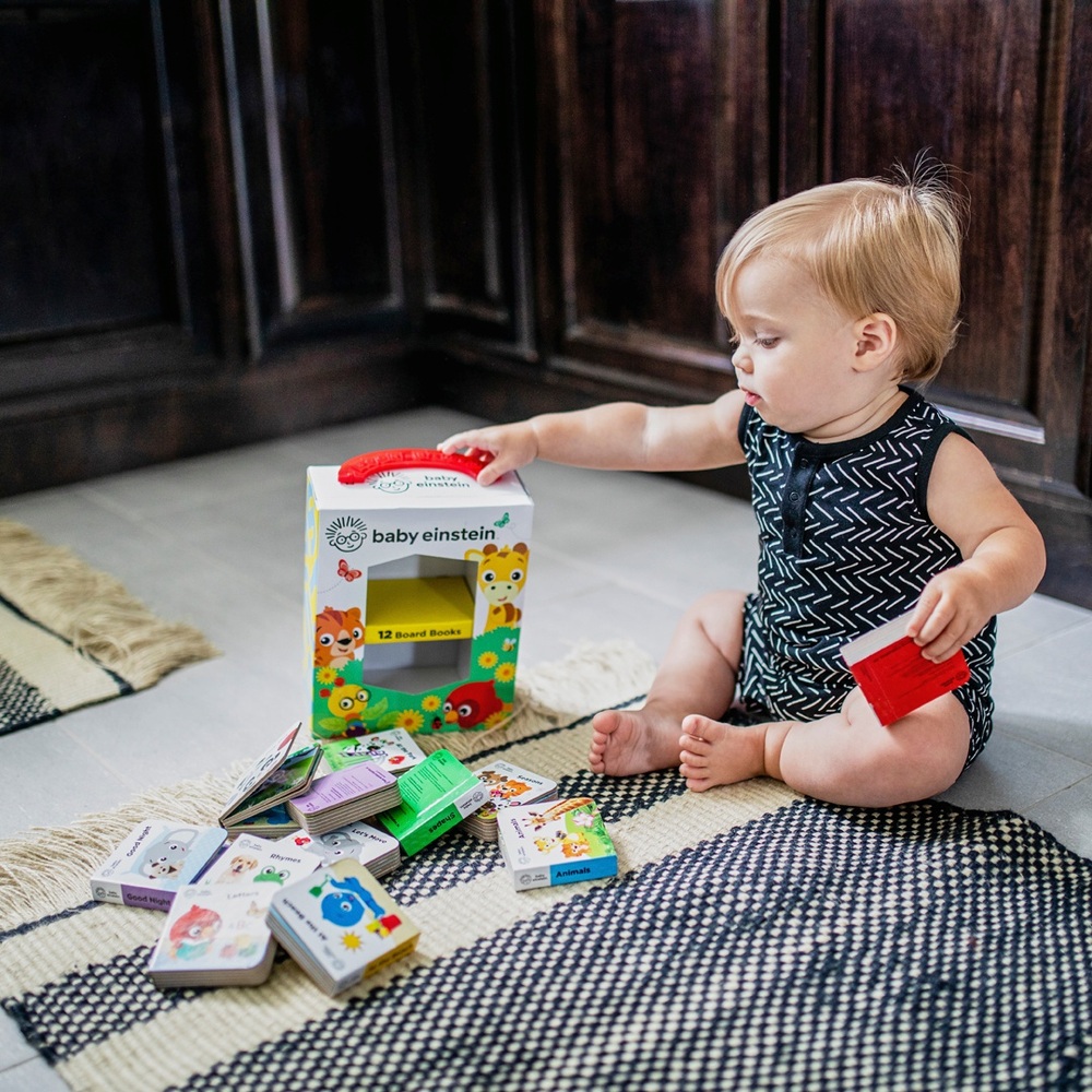 Baby Einstein: Mein erstes Bibliotheks-Pappbilderbuch-Set