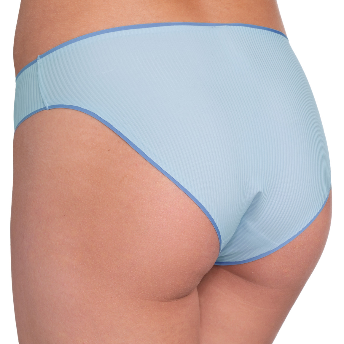 Gina Benotti Damen Seamless-Slip aus Mikrofaser hellblau