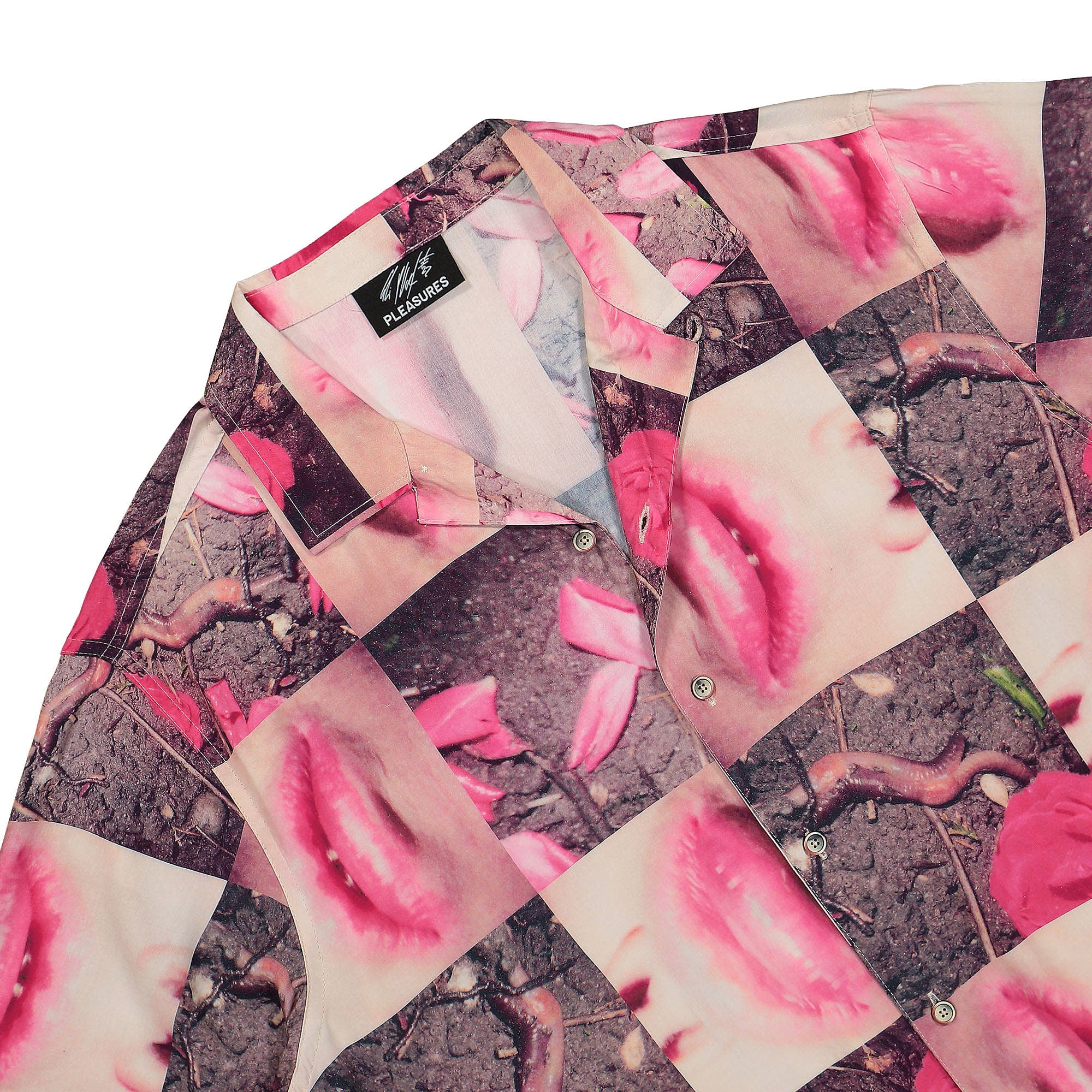 Pleasures<br>Wormy Lips Button Down