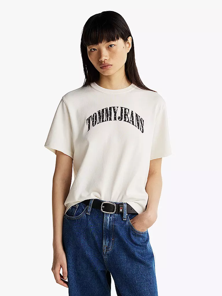 TOMMY JEANS T-Shirt weiss