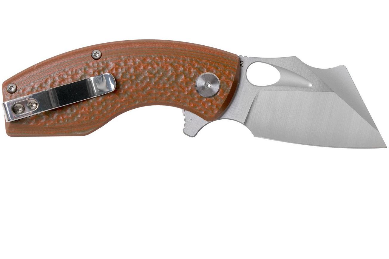 Bestech Lizard BG39B Orange Green G10, Two Tone zakmes