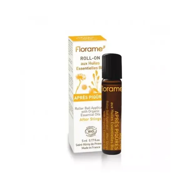 Florame Roll-On Orgânico Anti-Mosquito para Tratamento Pós-Picada 5ml