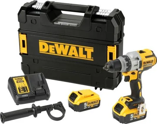 DeWALT DCD991P2 - Bor - ledningfri - 3-hastigheders - 95 N·m - 2 batterier - 18 V