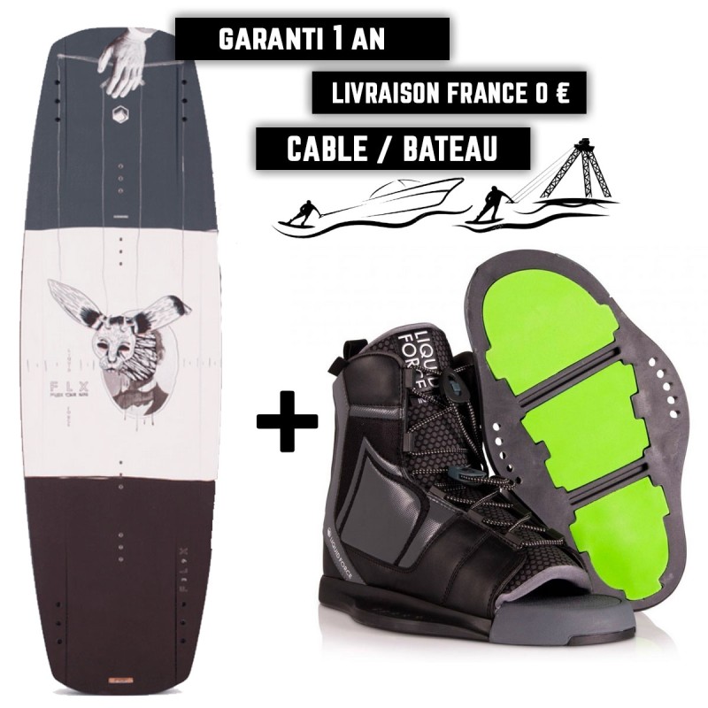 Pack Wakeboard Liquid Force FLX / Index 2021 - The Corner Shop