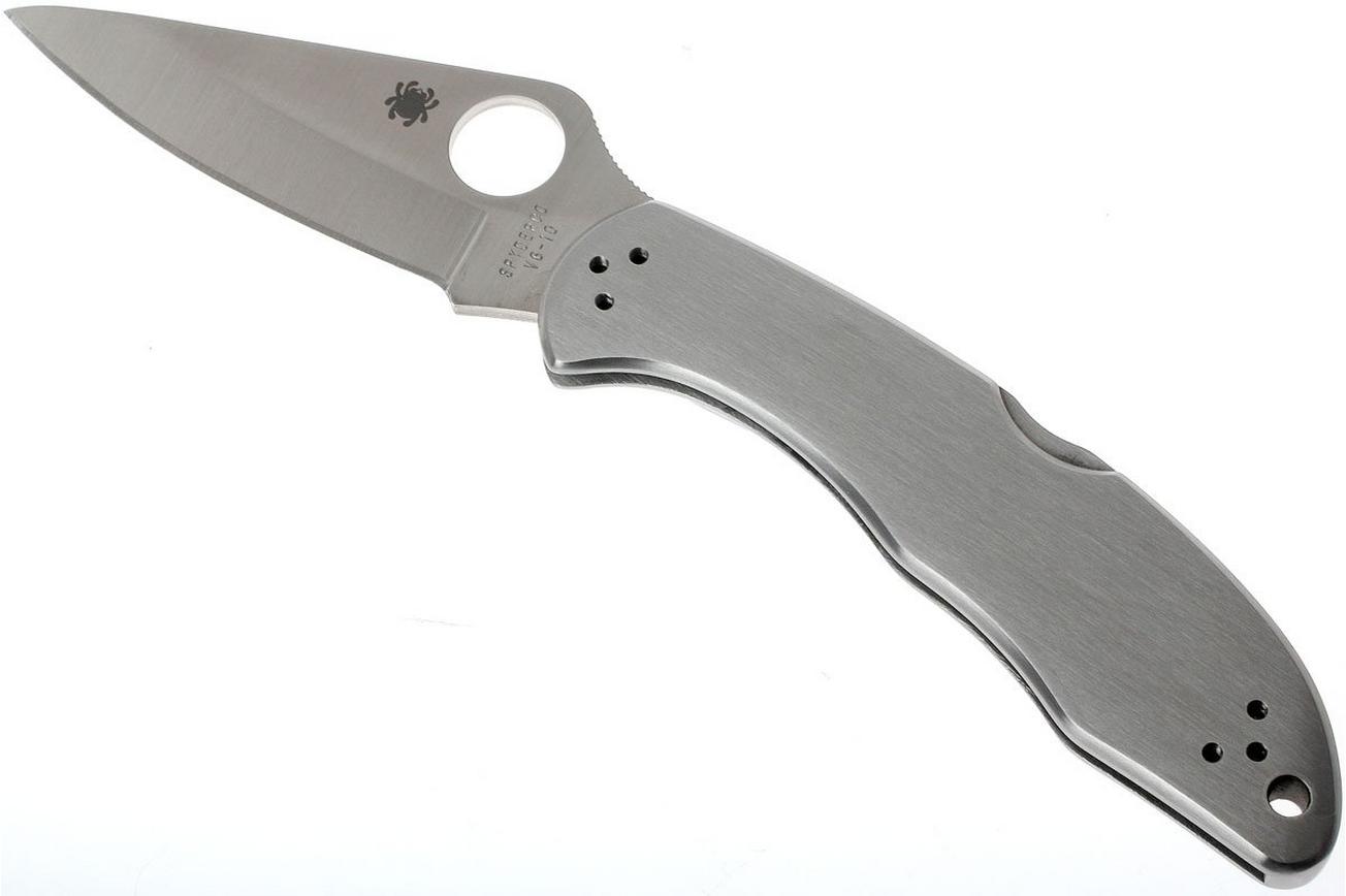Spyderco Delica 4 Stainless Steel C11P zakmes