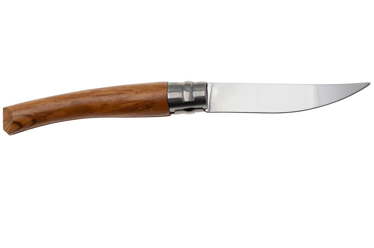 Opinel Effilé No. 8, 002563, olijfhout, zakmes