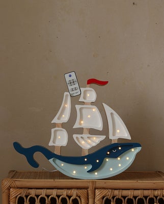 Little Lights Lampe Skip, Navy