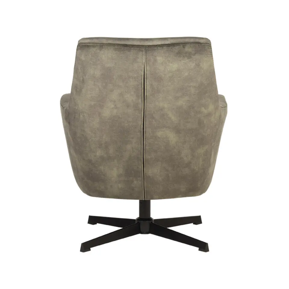 LABEL51 Fauteuil Toby Hunter Velours