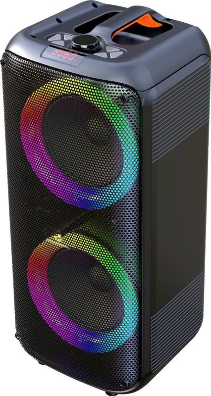 Denver - BPS354 - Bluetooth Speaker - Zwart - Met Discolichten