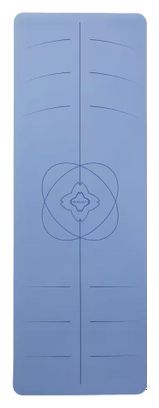 Tapis de yoga Decathlon Fitness Bleu clair - 4mm
