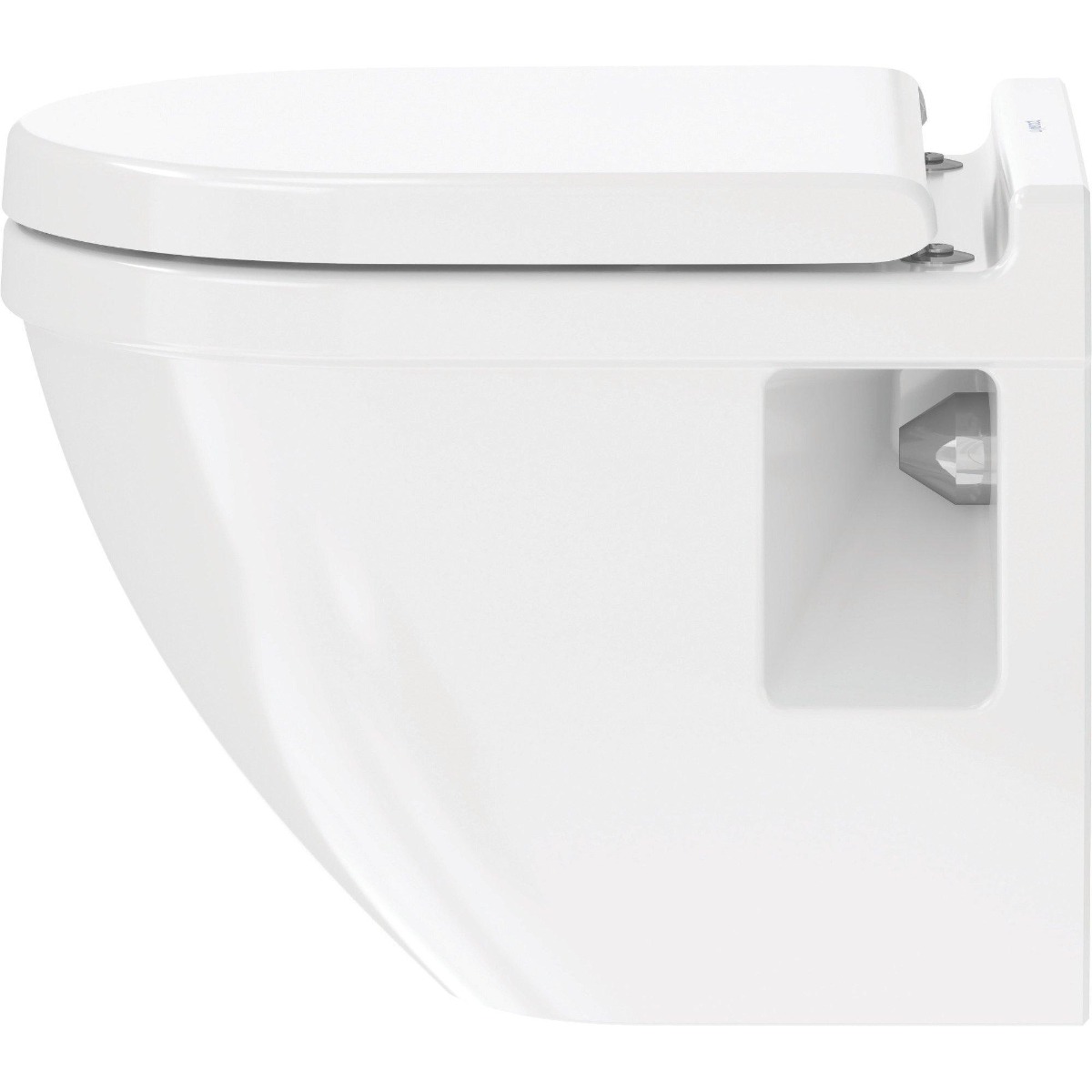Duravit Starck 3 compact toilet wit glans