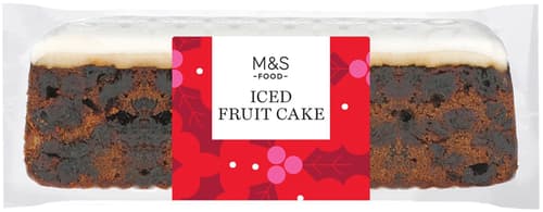 Marks & Spencer Iced Fruit Cake