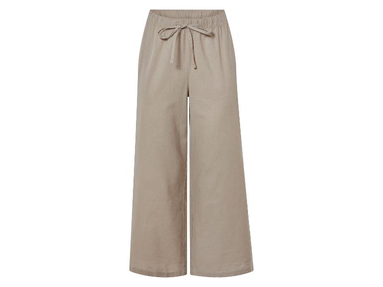 Linnen dames broek - Plus size