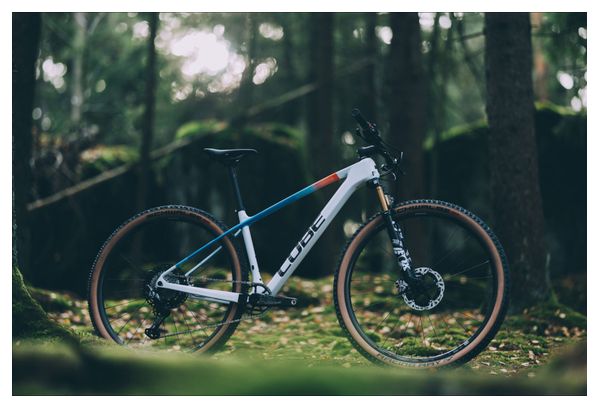 VTT Semi-Rigide Cube Elite C:68X SLX Shimano XTR 12V 29'' Gris Bleu Teamline