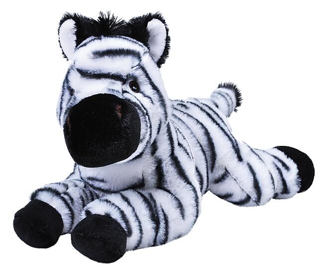 WILDREPUBLIC - PELUCHE ECOKINS ZEBRE 30 CM