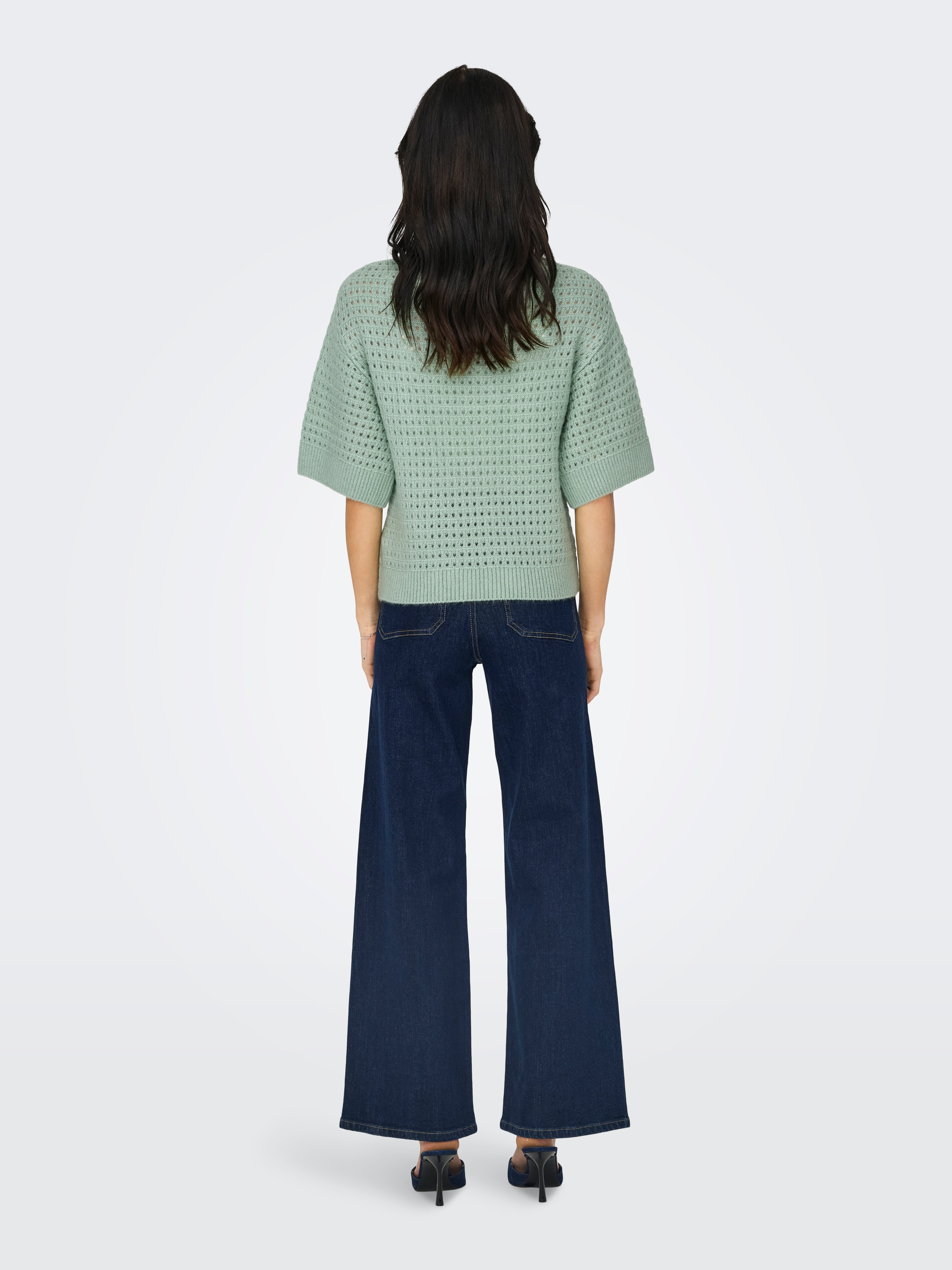 JDYLUCIE Strickpullover Frosty Green