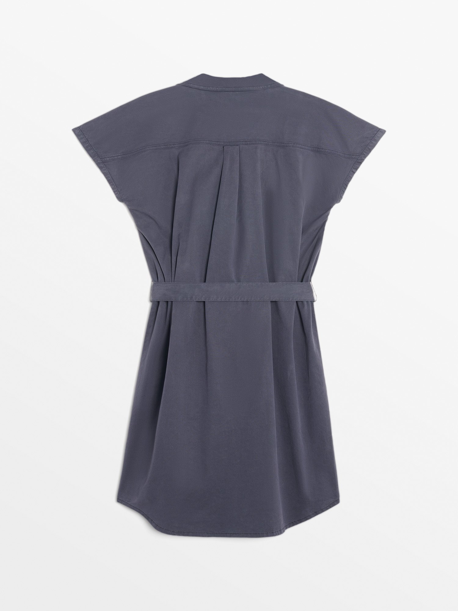 Robe Femme Sans Manche Bleu