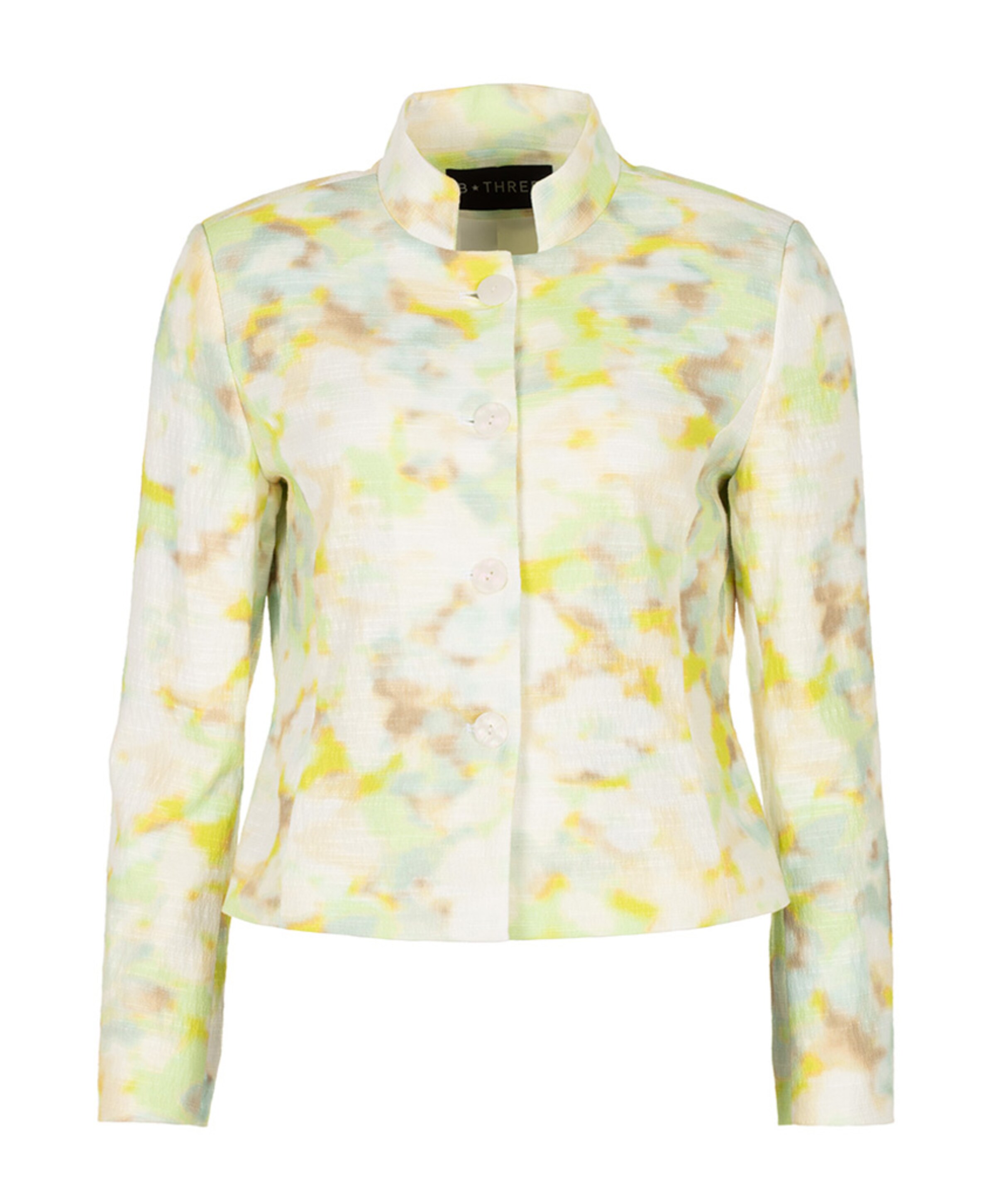 B Three Dames jas groen